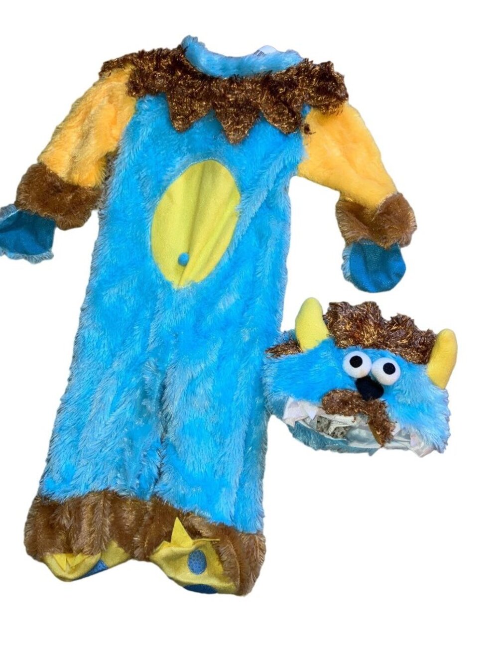 Rubies Halloween Costume-Teeny Meanie Blue Monster  12-18 months